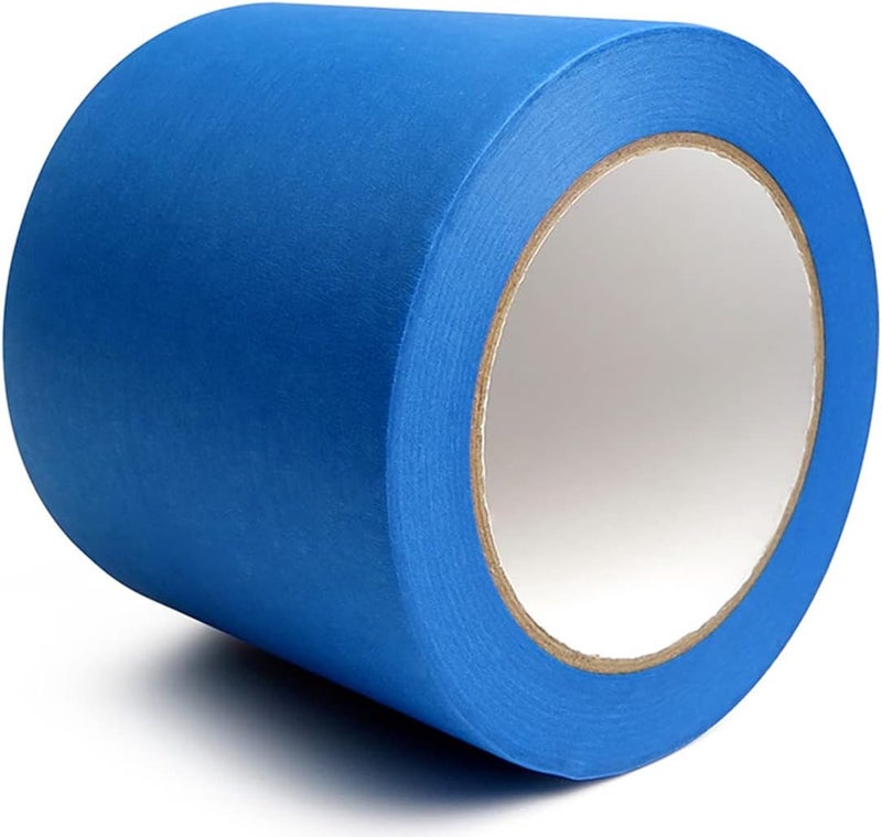 DOAY Blue Painters Tape 4 Inches x 45 Yards - 3D Printing Tape - Multi Surface Use - Single Roll - Image 1
